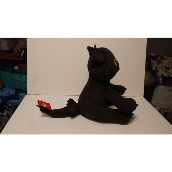 Build A Bear Toothless How To Train Your Dragon Night Fury 14" w/ Wings - Picture 2 of 6
